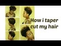 How to undercut  taper cut Natural hair | YonkelC