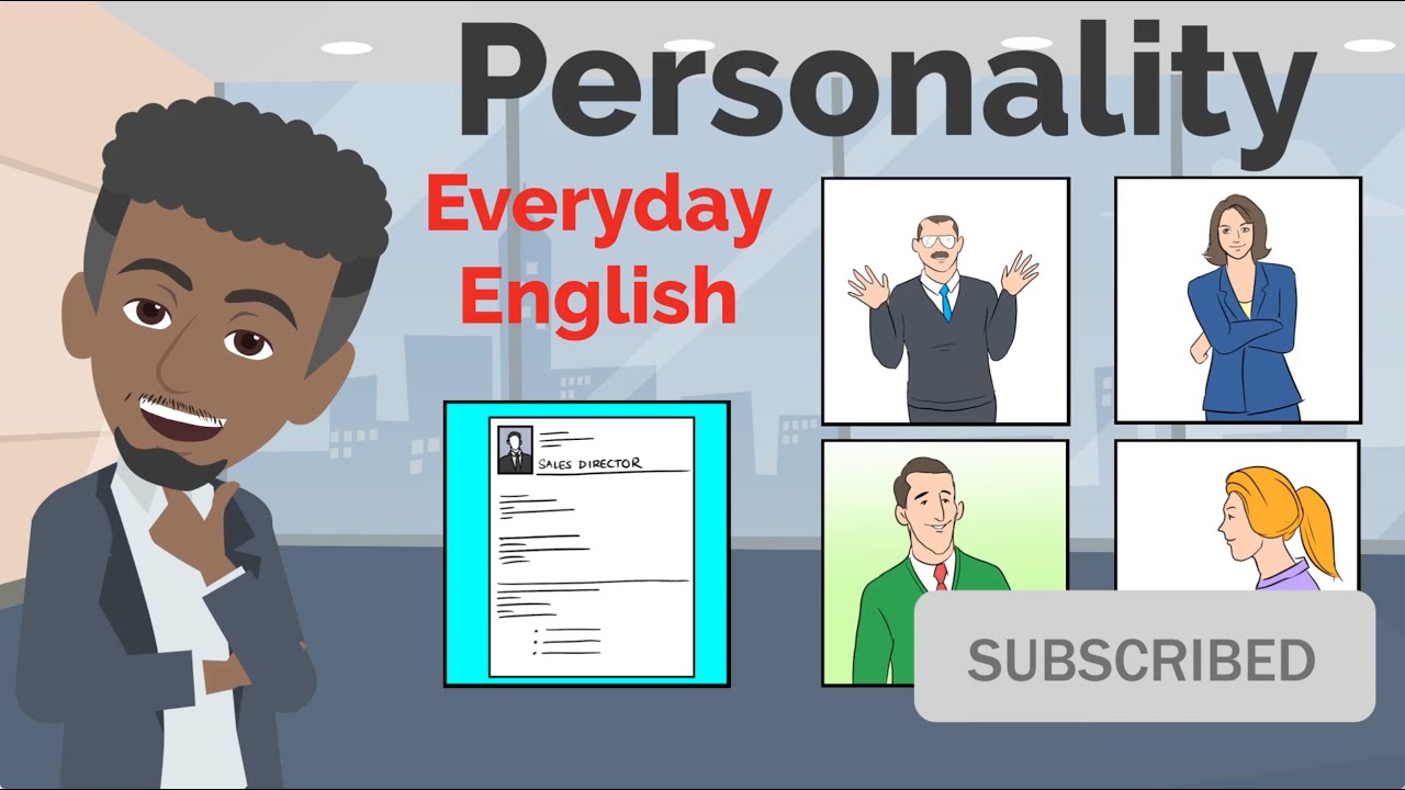 Personality | Adjectives | Intermediate English - YouTube