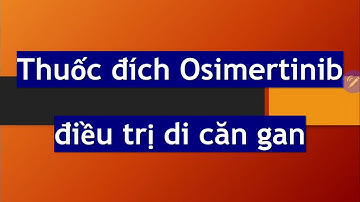Thuốc đích Osimertinib điều trị Ung thư phổi di căn gan