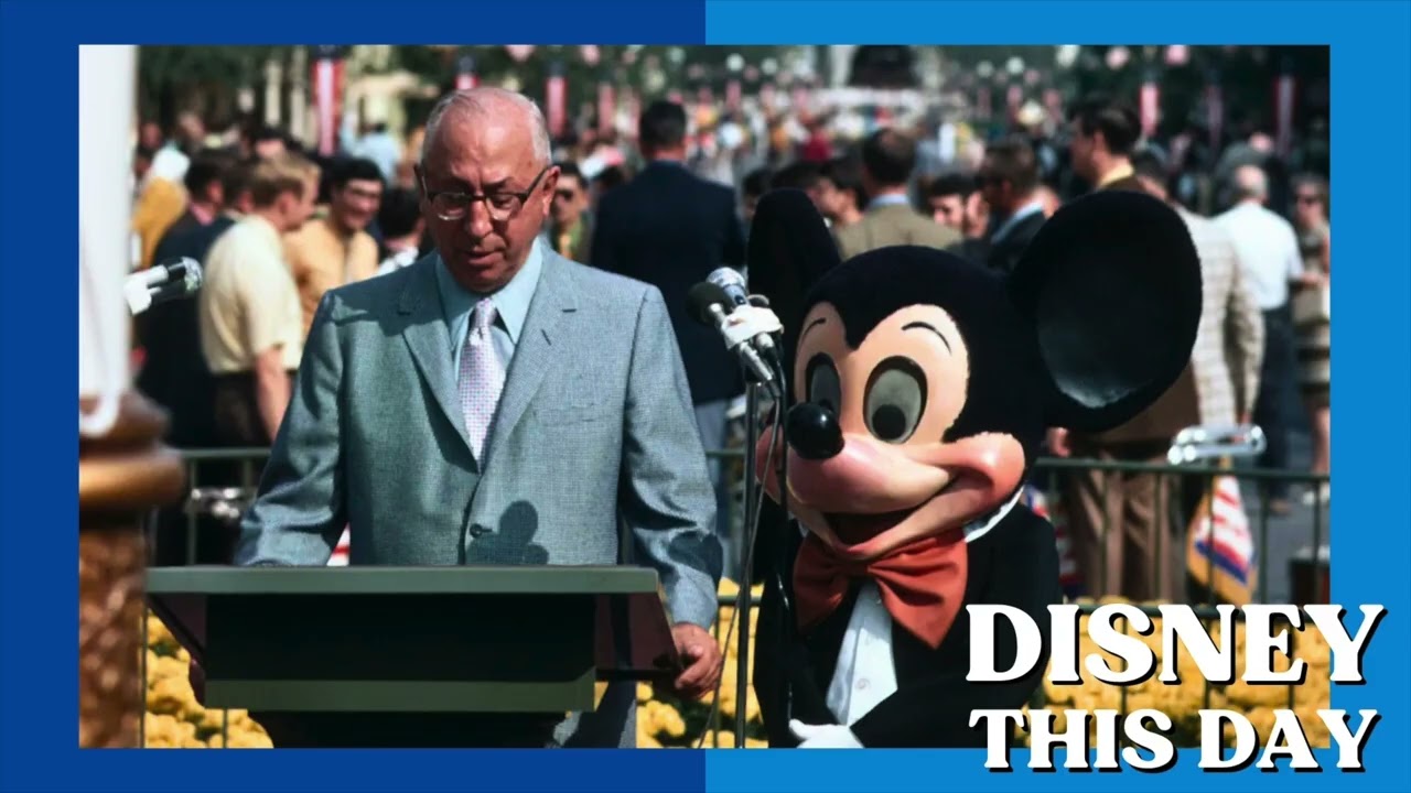 Walt Disney World Dedication | DISNEY THIS DAY | October 25, 1971