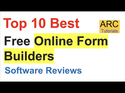 10 بهترین فرم ساز آنلاین رایگان | ایجاد فرم رایگان آنلاین | نرم افزار Free Forms Online Builder