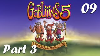 Gobliiins 5 - Longplay / Walkthrough - Part 3 Level 9 - Morglots Kitchen
Heres the longplay of the level 9 of Gobliiins 5 (Part 3)
And the walkthrough ↓↓ (only actions useful to progress in the level are indicated)
00:00:14 Pick up the broom
00:00:19 Pick up the sock on the floor
00:00:23 Pick up the chium ball
00:01:02 Hit the cabinet to make the carrot fall
00:01:13 Use Asgard on the sausage
00:01:27 Use Ignatius on the carrots (near the window and on the chair)
00:02:06 Use the candlestick on the lamp
00:02:22 Pick up all chium balls in the cellar
00:03:05 Use Asgard on all sausages in the cellar
00:04:07 (balloon kid)
00:04:56 Use Ignatius on all carrots in the cellar
00:05:37 Use Ignatius on the board (near the trap door) to distract Vigor
00:05:53 Pick up the sausage (near the cabinet) with Asgard while Vigor is distrated
(Asgard has the hiccup)
00:07:21 Use the old sock on the chair
00:08:14 Use Ignatius on the board and use the pan on the water basin
00:08:57 Use the pot of water on Asgard
00:09:51 Place Oops and Asgard to the right of the kitchen
00:09:53 Use Ignatius on the board (near the trap door) to distract Vigor
00:10:05 Use the soapy water on the mug while Vigor is distrated
00:10:20 Send Asgard behind the screen while Vigors back is turned
00:10:50 Hit the loaded chair 3 times
00:11:06 Use Ignatius on the carrot near the back door
00:11:33 Pick up the chium ball near the the back door
00:11:40 Use the broom on the chium ball above the furniture and pick it up
00:11:54 Use the fork on the stuck card and pick it up in the cellar
00:12:36 Pick up the key on the beam to the right
00:12:57 Use the pink key on the door
Gobliiins 5 The Morglotons Invasion is an adventure game made by Pierre Gilhodes (Schnibble Productions) and released on May 2, 2023 on PC.
#Gobliiins #Longplay #Walkthrough #AdventureGame #PointAndClick Gobliiins 5 - Longplay / Walkthrough - Part 3 Level 9 - Morglots Kitchen