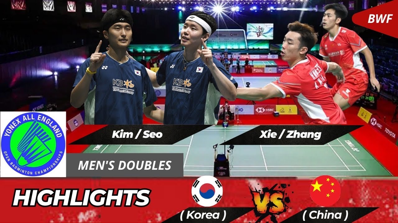 Kim/Seo (KOR) vs. Xie/Zhang (CHN) | All England Open Badminton