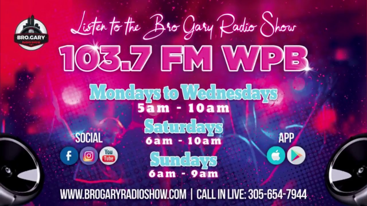 Bro Gary Radio Live Stream YouTube