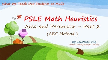 PSLE Math Heuristics (Area and Perimeter-  Part 2)