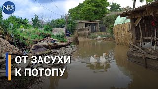 От засухи к потопу. Несколько сёл Фалештского района пострадали из-за дождя
