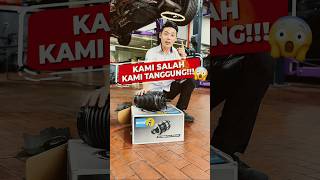 Itu lah sebab kena cari workshop yang dipercayai !! 😤 #prestige #airmatic #porsche #macan #kl