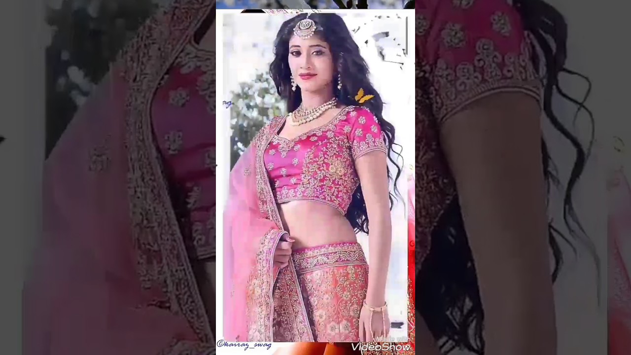 Vm on photoshoot of shivangijoshi for Bridal lehngas...(.tenu suit suit krda💖)