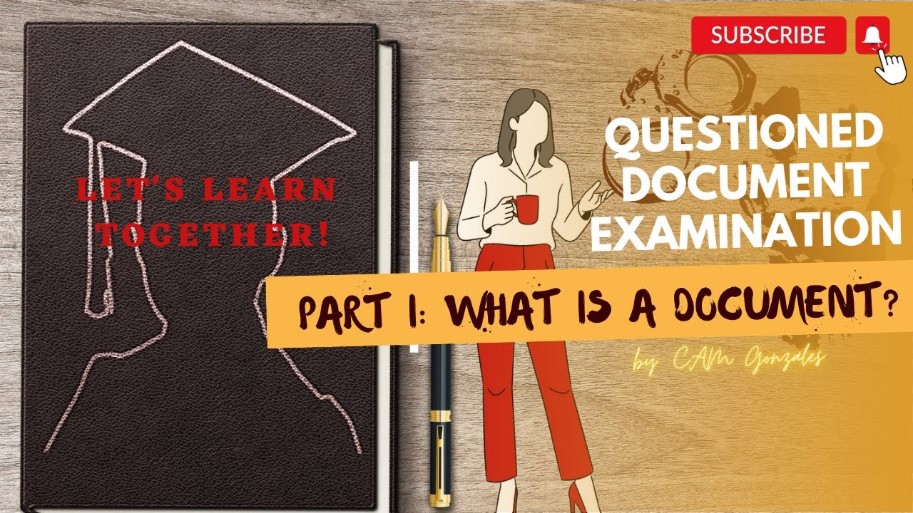 research paper on questioned document examination