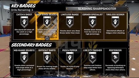 NBA 2K18 Badge System Explained ⋆#NBA2K18⋆ 🗣🕵️📔🗞