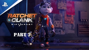 Ratchet Clank Rift Apart PS5 Exclusive Gameplay Walkthrough Part 3 Rivet [4K HDR 60FPS]