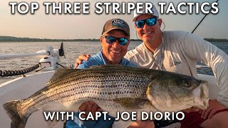 Capt. Joe Diorio's Top 3 Tactics for Big Stripers by On The Water Media 6,731 views 1 month ago 14 minutes, 40 seconds