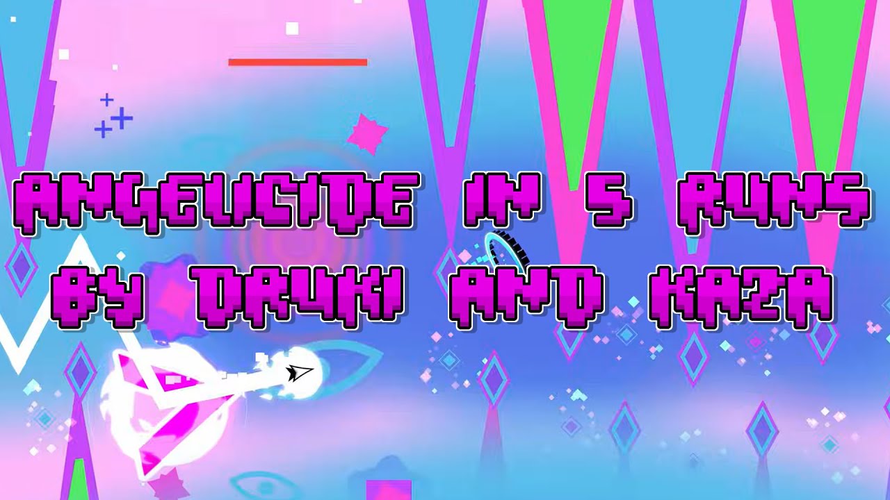 Angelicide in 5 runs by @Xtra8nuggies and @Kaza_GD - YouTube