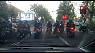 Jazz rs ge8 Jalan jalan di surabaya pagi hari