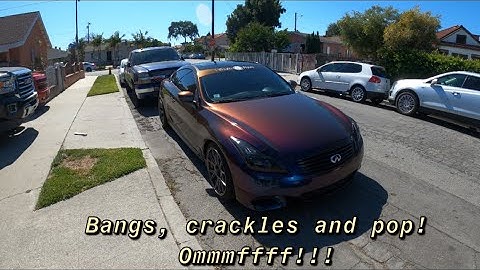 Tuned my G37s w/UpRev Part 1. Going E85 next???