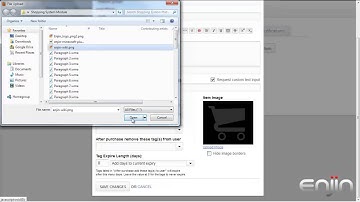 Enjin Donation Plugin Shop Tutorial