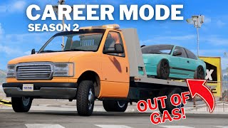 Buying A New Truck Just To Fill Up On Gas?!?! - Beamng Career Mode Season 2