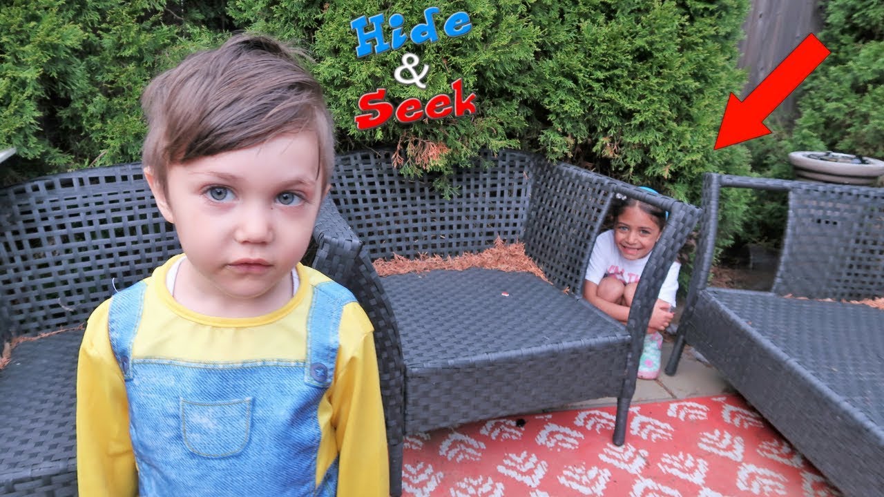 Hide and Seek Kids family fun video - YouTube