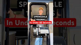 The Keystone Springdale 1950RBS in under 60 Seconds! #rvtour #rvlife #camping #keystonerv #rv