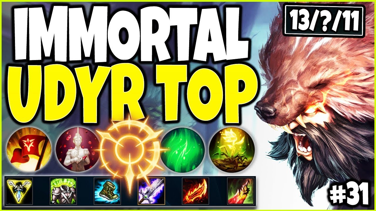 IMMORTAL UDYR TOP LANE CARRY | BEST Meta Season 10 Build Guide #31 - Top Udyr s10 - YouTube