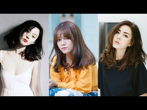 ไอเดียทรงผมยาวประบ่า สวยใสสไตล์เกาหลี