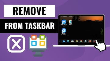 How to Remove Desktop Icons from Taskbar in Windows 10