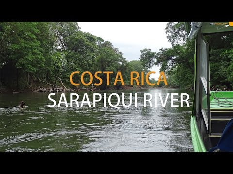 Sarapiqui river in Costa Rica