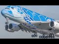 120 MINUTES PURE AVIATION - AIRBUS A380, Boieng 747, IL62, MD11 ... (4K)