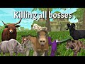 WildCraft: Killing All bosses in WildCraft | + All Clan Bosses