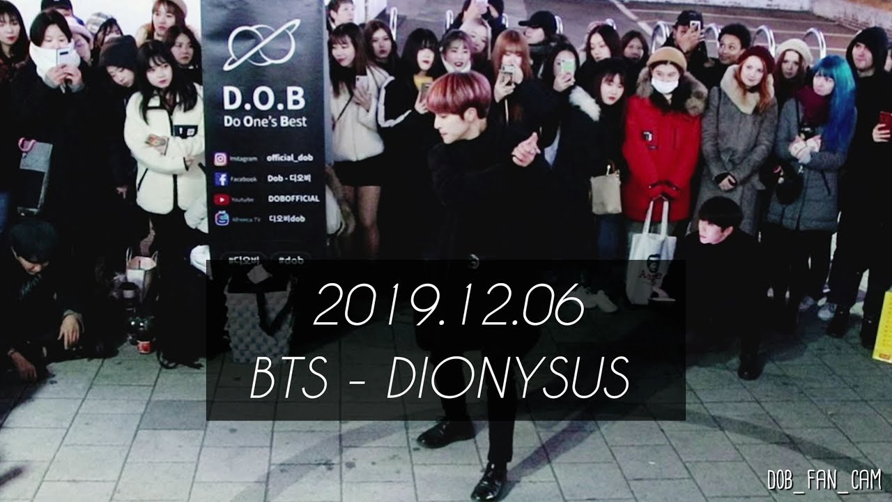 [DOB_디오비] 191206 홍대공연 1차 / BTS 방탄소년단 - DIONYSUS 디오니소스 / 이태영 solo