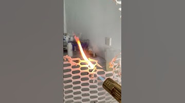 Begoodtex FR Mesh Fabric  VS Fire #fabric #flameresistant #flameretardant #begoodtex #fireproof