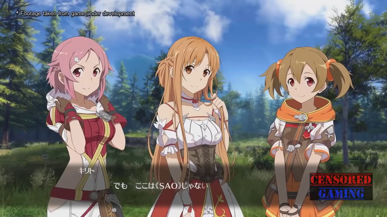 Sword Art Online Girls Naked