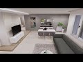 Conception 3d animation appartement 120 m