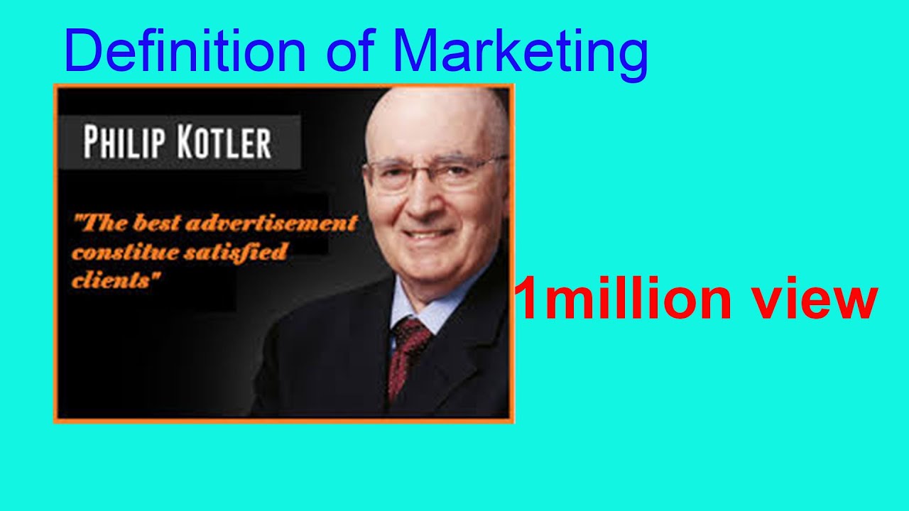definition of marketing research by philip kotler