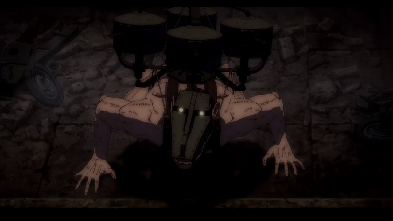 Attack on Titan - Cart titan speaking (Pieck) - YouTube