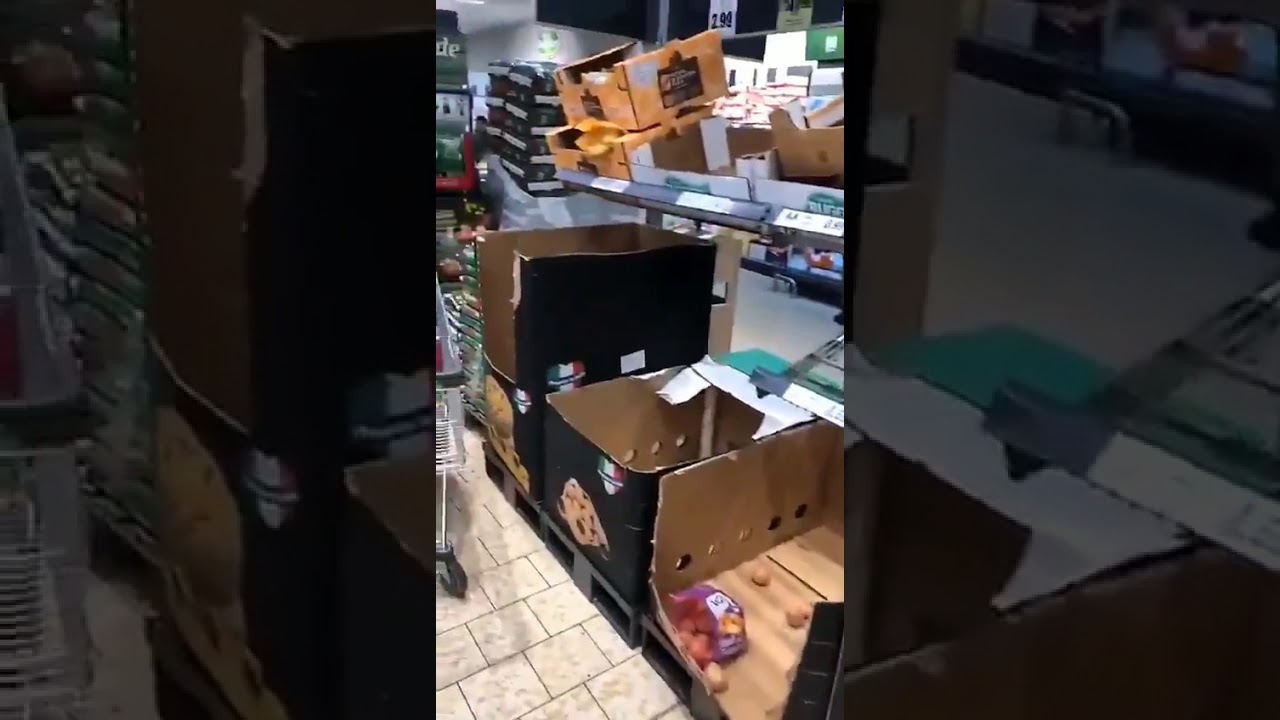 Italian Supermarkets Panic Buying Covid-19 Wuhan Coronavirus