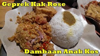 AYAM GEPREK RUBEN ONSU DI MALANG, AYAM GEPREKNYA PEDEZZZZ, KULINER MALANG. 