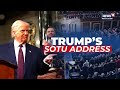 Donald Trump Gives Statics, Numbers And Slams Joe Biden Government | Trump SOTU 2026 Speech