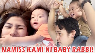 REACTION NI BABY RABBI PAGKAUWI NAMIN GALING TAIWAN! | Jacq Tapia