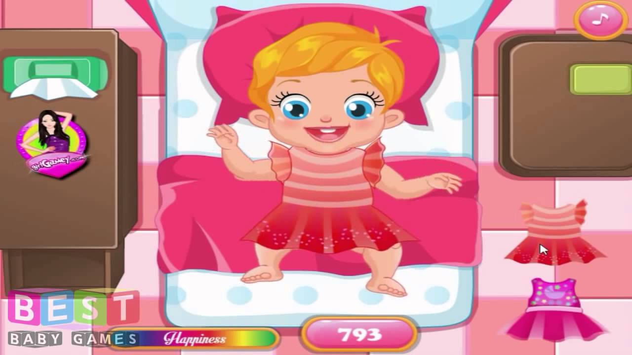 ღ Baby Lizzie Diaper Change - Baby Care Games for Kids