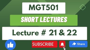 MGT501 Short Lectures 21,22 | Compensation and Benefits |On the job and off the job training methods
