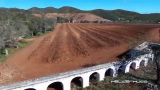 Ribeira da Asseca Algarve Portugal (Parrot Bebop Drone)