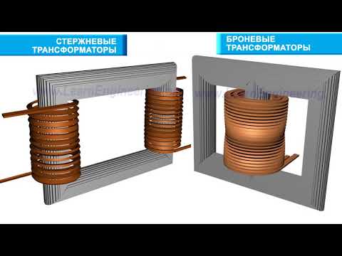 Типы сердечников трансформатора