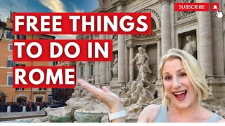 TOP 24 FREE Things To See In Rome, Italy