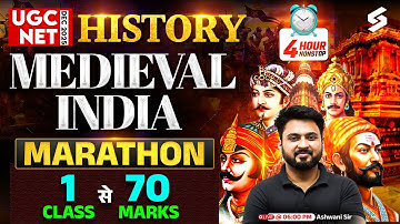 UGC NET History Marathon Class | Medieval India UGC NET History Paper 2 | UGC NET History By Ashwani