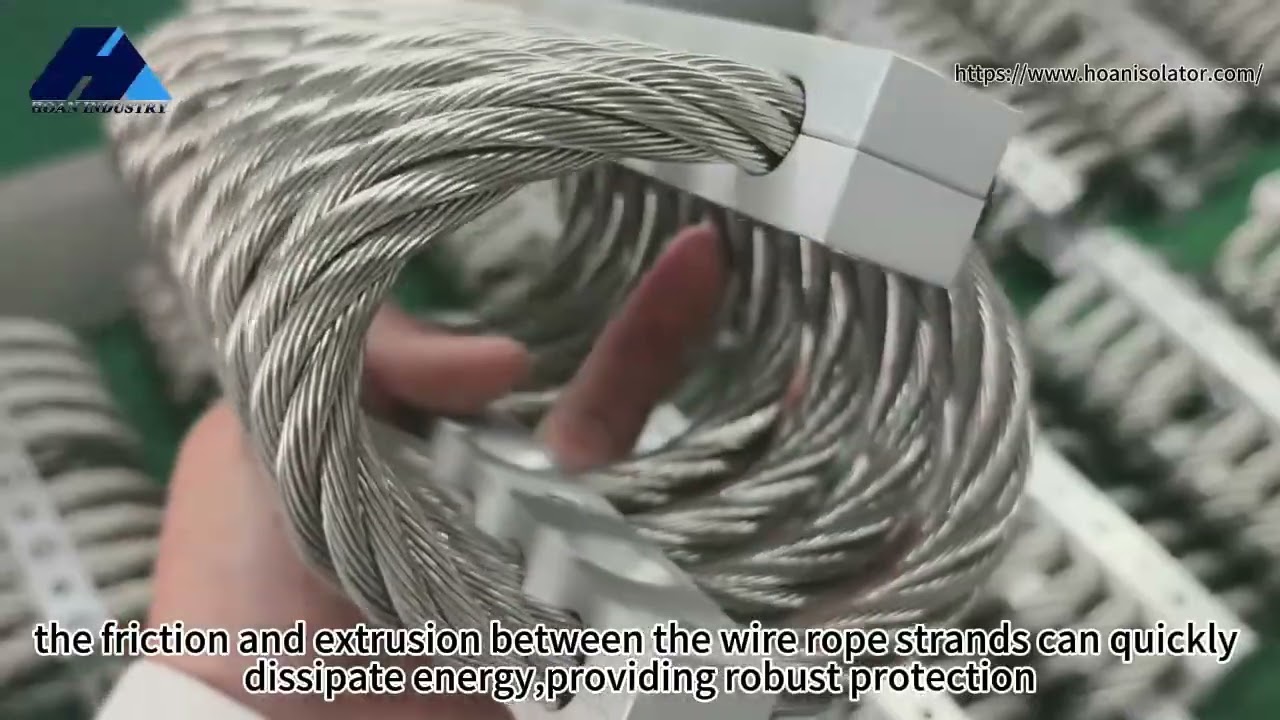 Product Introduction: JGX-1598 Steel Wire Rope Vibration Isolator