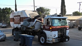 EDCO Disposal Volvo Rapid Rail on Trash @CaliforniaGarbageTrucks