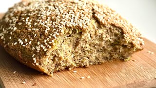 WITHOUT flour! Zucchini bread! Healthy bread! Glutenfree bread