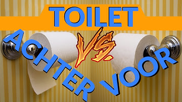 Hoe hangt toiletpapier bij jou thuis?
