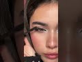 Siren eyes tutorial for Hooded eyes💚 #eyemakeups #makeuptutorial #dramaticeyes #pinkeyes #makeup